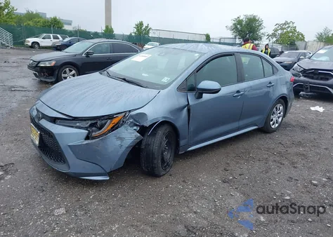 2021 Toyota Corolla Le из США, поврежденный, VIN 5YFEPMAE4MP236066